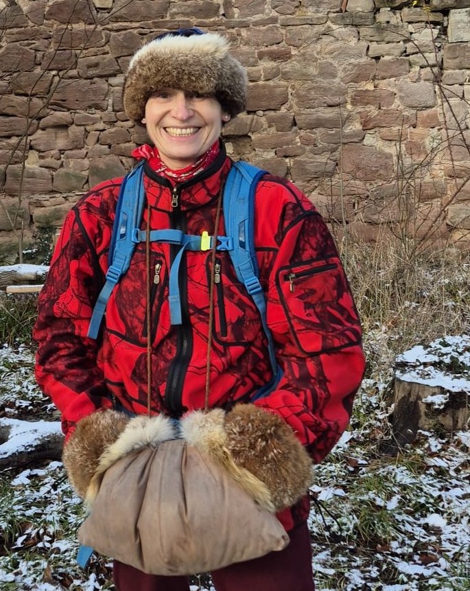 Alexandra Ripken unterwegs in der Natur